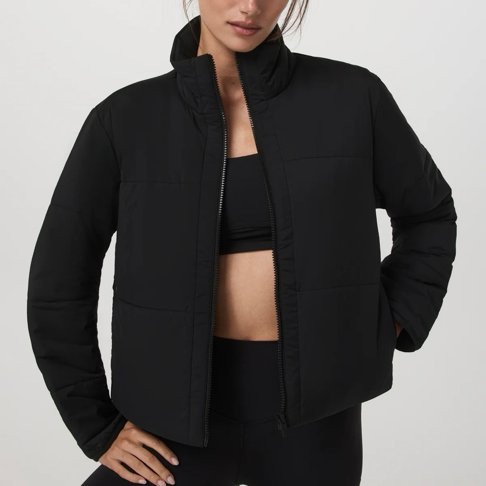 Vuori Canyon Insulated Venture Puffer Jacket Black